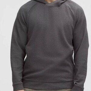 Men's Lululemon Textured Double-Knit Cotton Hoodie - Size M